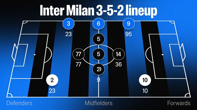 Inter Milan's Latest Lineup Signals Tactical Continuity and Fresh Competition
